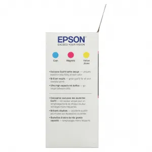 Original Epson EPST502520-S T502, Multi-color Ink Cartridges, Cmy 3-pa