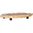 Clipper Handcrafted Acacia Wood Footed Serving Platter