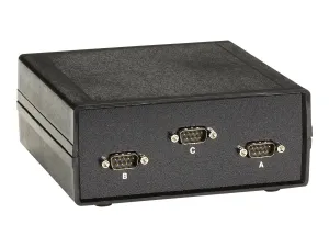 Used Black SWL030A-MMM Db9 Switch, Abc (2 To 1), Chassis Style