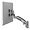 K1W110S | Chief K1 Wall Mount Single Display Arm - Silver