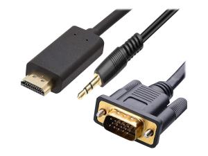 4xem 4XHDMIVGA3FT 3ft 1m Hdmi To Vga Cable With