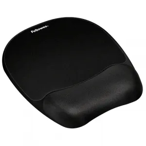 Fellowes FEL9176501 Memory Foam Mouse Padwrist Rest - Black.item H X W