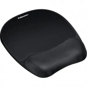 Fellowes FEL9176501 Memory Foam Mouse Padwrist Rest - Black.item H X W