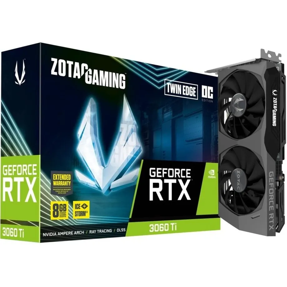 Zotac ZT-A30610H-10M Gaming Geforce Rtx 3060 Ti Twin Ed