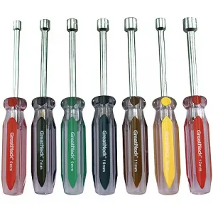 Greatneck ND71 Great Neck 7-piece Nut Driver Set For Precision Fasteni