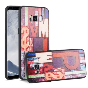 DTPU10-SAMS8WF | Samsung Reiko Galaxy S8 Embossed Wood