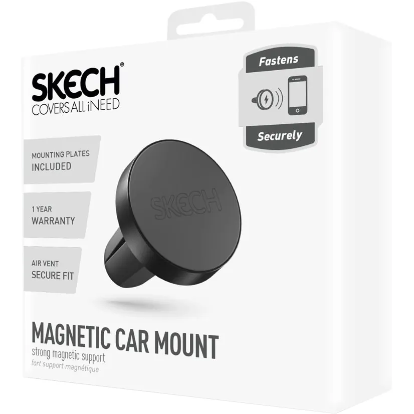 Skech ELC-MNT-BSLR Magnetic Car Mount Strong Magnetic Support