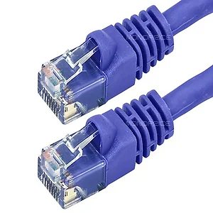 2314 | Monoprice 14FT Purple CAT6 24AWG Ethernet Cable for