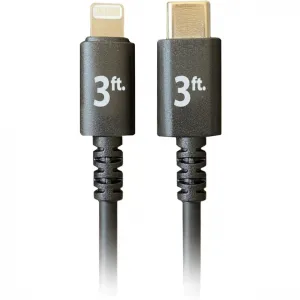 ‎Comprehensive Cable-LTNG-USBC-3PROBLK