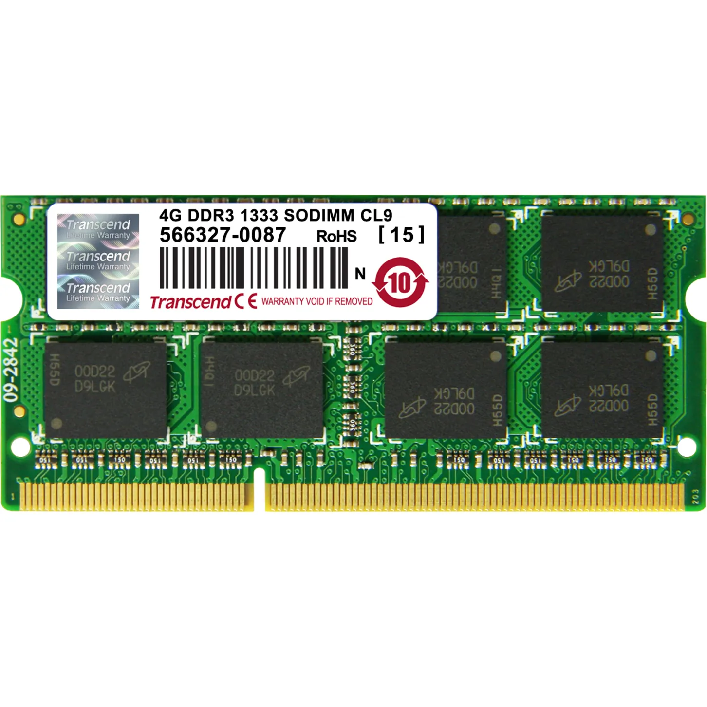 Transcend JM1333KSN-4G 4gb Jm Ddr3 1333mhz Sodimm