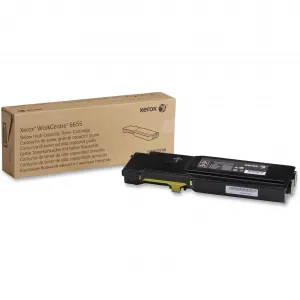 Original Xerox 106R02746 Workcentre 6655 Yellow High Capacity Toner Ca