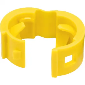 Panduit PCBANDYL-Q Yellow Patch Cord Color Band - Pack Of 25