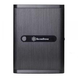 Silverstone CS-DS380B Cs Cs-ds380b Mini-dtx Mini-itx 8x3.5 Black Matx 