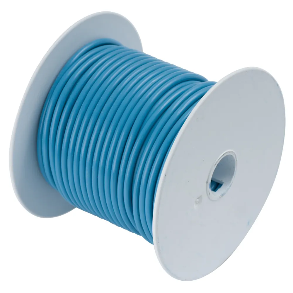 Ancor 103910 Marine Grade 14awg Light Blue Tinned Copper Wire - 100'