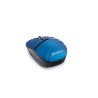 Verbatim 70705 Wireless Mini Mouse - Travel Commuter, Blue