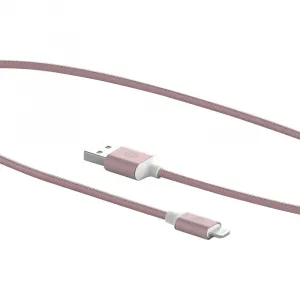 Griffin GC43433 Usb To Lightning Cable Premium 5ft In Rose Gold