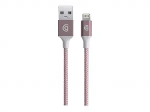 Griffin GC43433 Usb To Lightning Cable Premium 5ft In Rose Gold