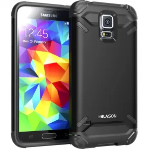 I-blason S5-ARMAD-BLACK Armadillo 2 Layer Armored Hybrid Case