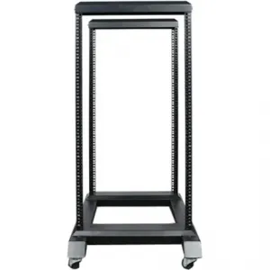 Istar WO22AB-PD10 Usa Accessory Wo22ab-pd10 22u 4 Post Open Frame Rack