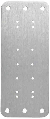 Ergotron 97-101-003 Wall Plate (aluminum).adds Extra Support When Atta