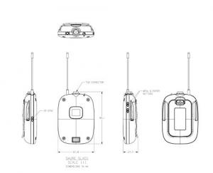 Shure SLXD1=-G58 Bodypack Transmitter