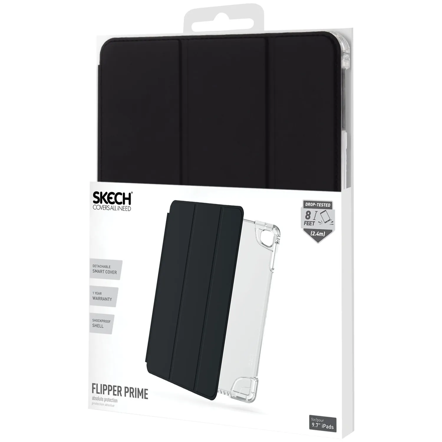 Skech SK43-FLP-BLK Transparent Protective