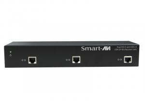 Smartavi UDX-2PRX Dual Dvi-d And Usb 2.0 Cat6 Stp Extender