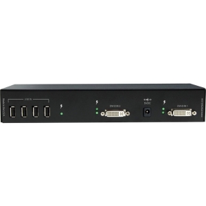 Smartavi UDX-2PRX Dual Dvi-d And Usb 2.0 Cat6 Stp Extender