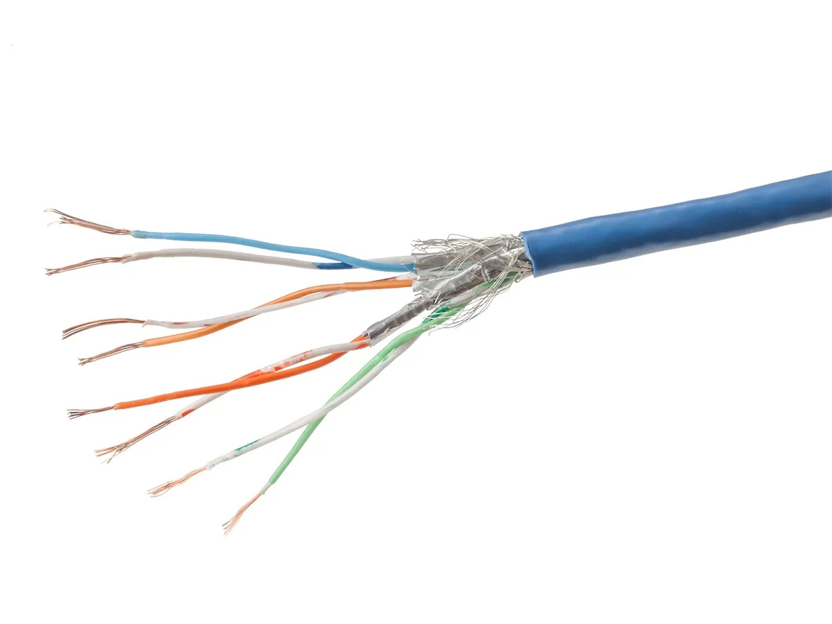 Monoprice 13658 Cat7 Cable_ 3ft Blue