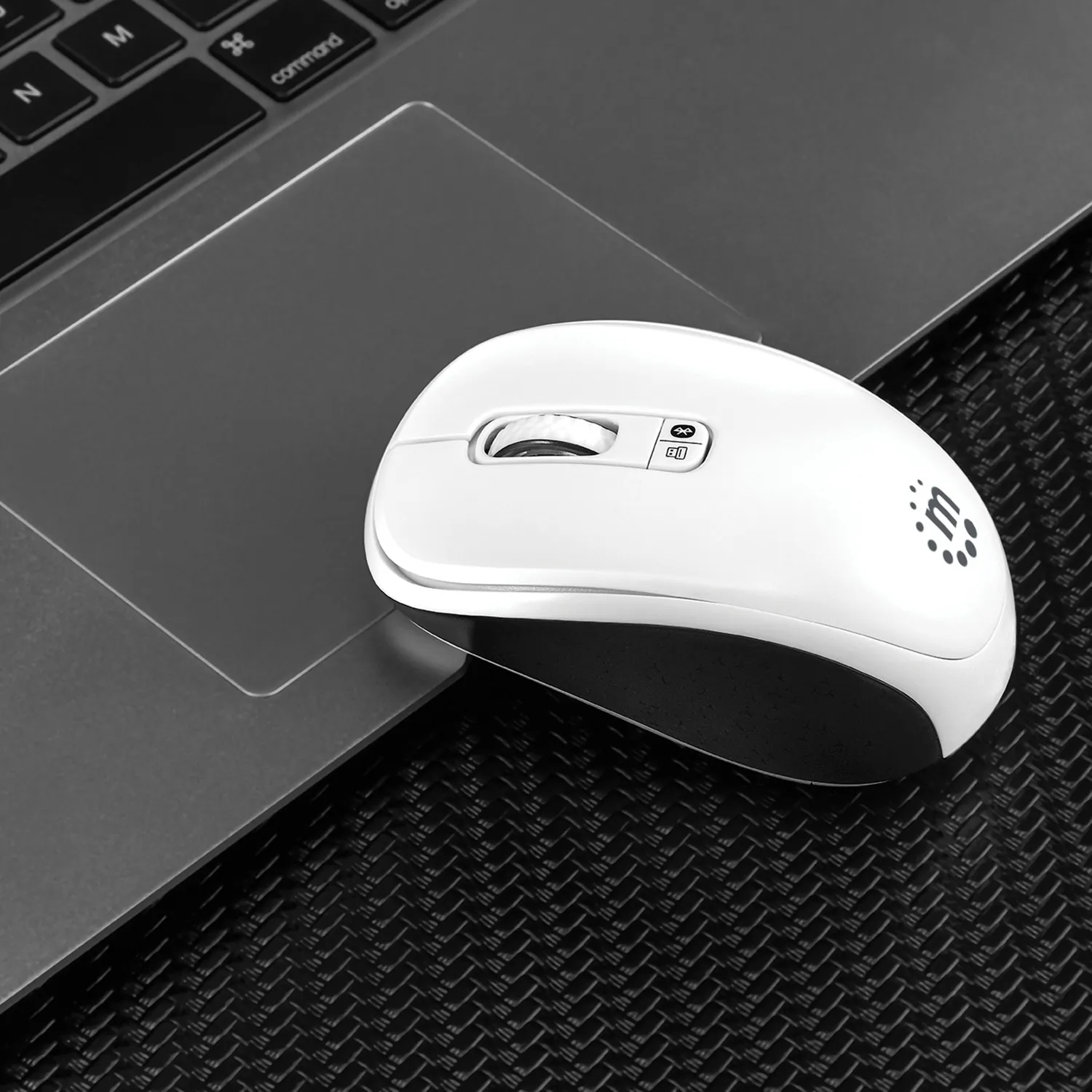 Manhattan 179645 Dual-mode Bluetooth Mouse With Ergonomic Design