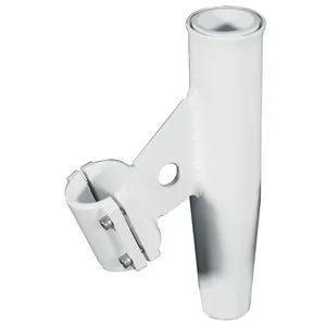 RA5003WH | Lees Tackle Lees Clamp-On Rod Holder - White