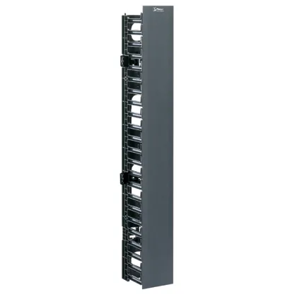 Panduit WMPVF45E Vertical Rack Cable Management Panel Front 45ru Black