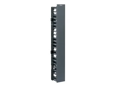 Panduit WMPVF45E Vertical Rack Cable Management Panel Front 45ru Black