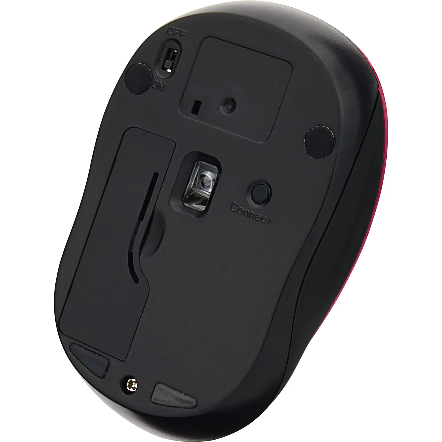 Verbatim 99780 Silent Wireless Blue Led Mouse - Red - Blue Led - Wirel