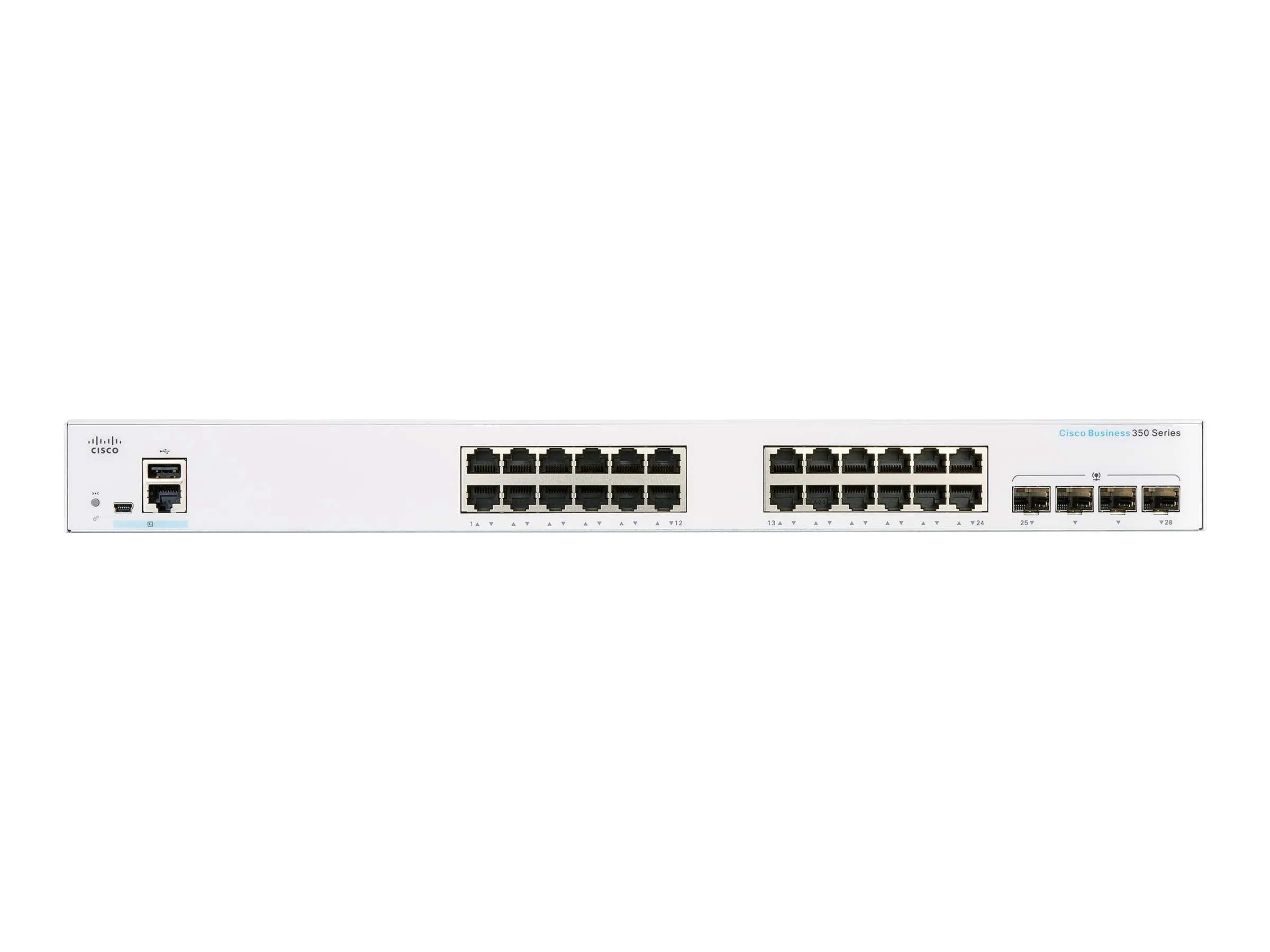 Cisco PWR-IE50W-AC= Business 24-ports Cbs350 Managed Switch Cbs350-24t