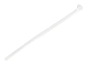 4xem 4X5ZIPTIE100WR 100-pack 5-inch Reusable Cable Ties - White Nylon