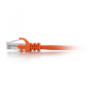 C2g 50836 1ft Cat6a Orange Snagless Utp