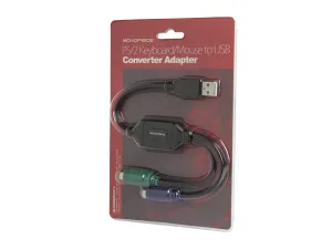 Monoprice 10934 Ps2 Keyboardmouse To Usb Adapter