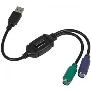 Monoprice 10934 Ps2 Keyboardmouse To Usb Adapter