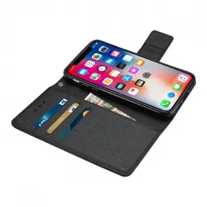 Apple FC22-IPHONEXBK Reiko Iphone Xiphone Xs 3-in-1 Wallet Case In Bla