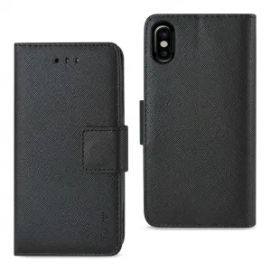 Apple FC22-IPHONEXBK Reiko Iphone Xiphone Xs 3-in-1 Wallet Case In Bla