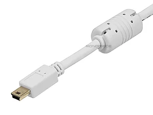 8632 | Monoprice USB 2.0 A Male to Mini-B Male Cable, 1.5