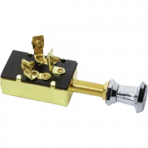 Attwood 7594-3 Attwood Push-pull Switch - Three-position - Off-on-on