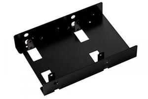 Silverstone SDP08B Sst- 2x 2.5 To 3.5 Bay Converter (black)