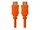 3954 | Monoprice 6FT High-Speed HDMI Cable - Bright Orange