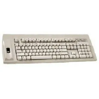 Keytronics FSCANK0W2US Keytronic Keyboard  104 Keys Ps2 Beige