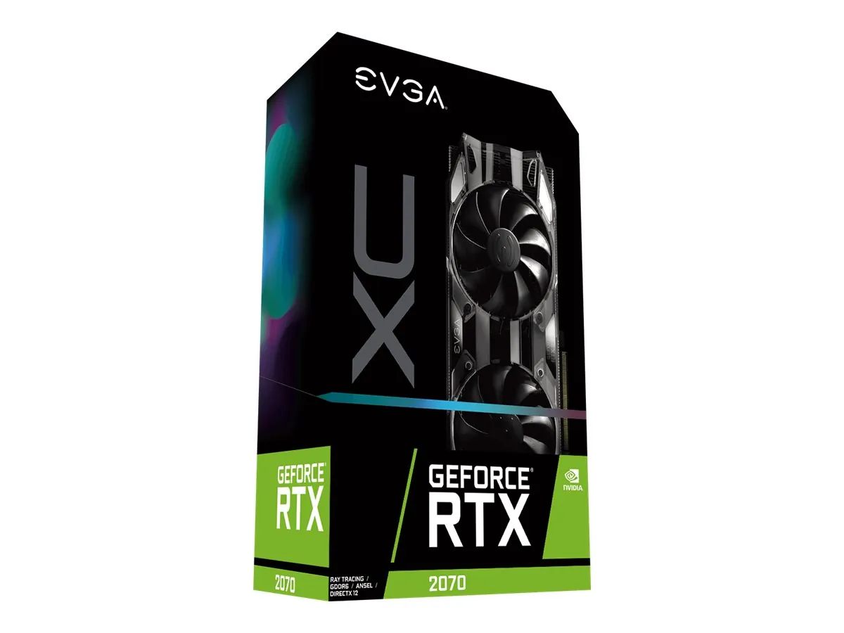 Evga 08G-P4-2171-KR Vcx 08g-p4-2171-kr Geforce Rtx 2070 Xc Black Gamin