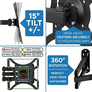 Relaunch Aggregator MI-407-1 Adjustable TV Wall Mount for