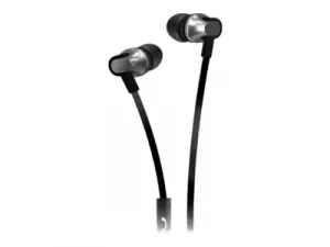 Maxell 197403 Impulse Wired Earbuds With Microphone - Black