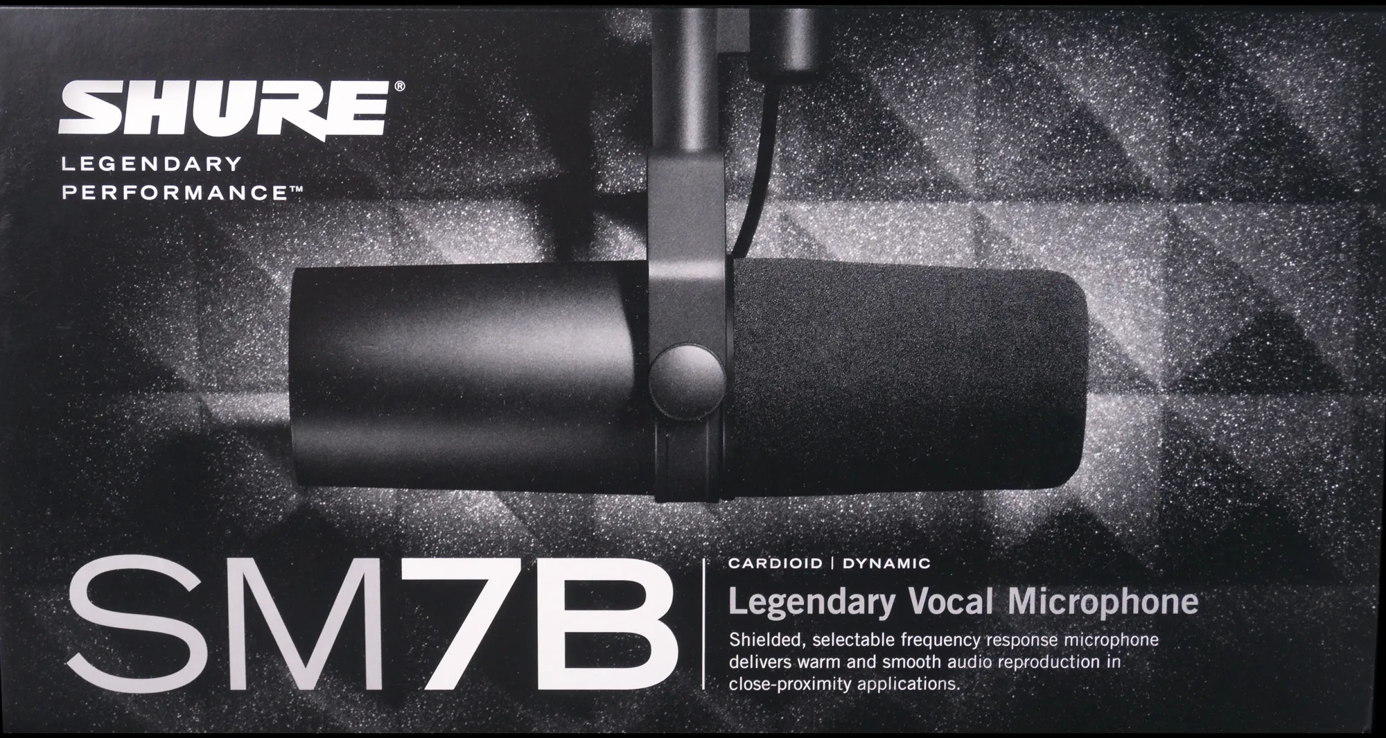 Shure SM7B Cardioid Dynamic Studio Vocal